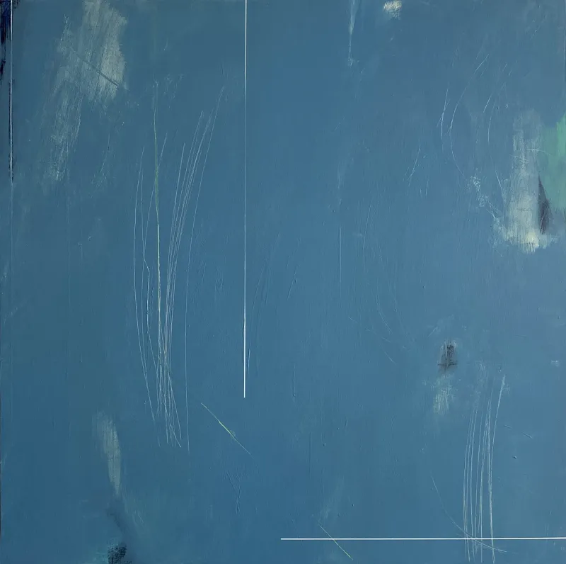 Susan Thomas, "Resilience," 2021, 600 x 600mm, Acrylic on Ply. $1750