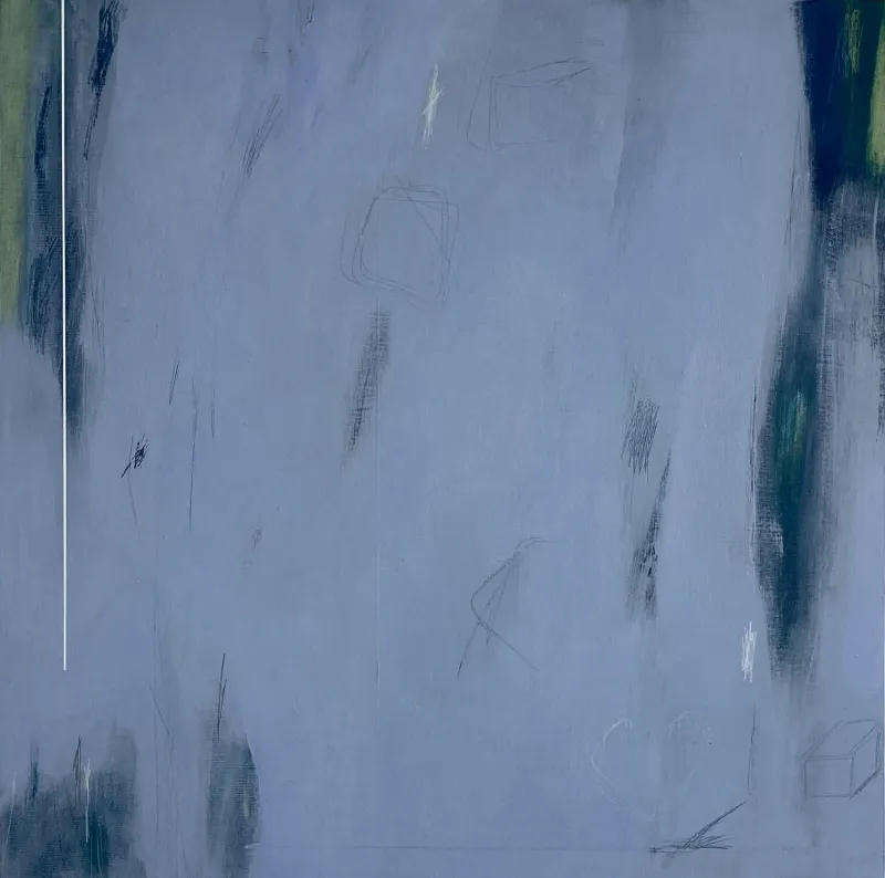 Susan Thomas, "Perception," 2021, 600 x 600mm, Acrylic on Ply. $1750. SOLD