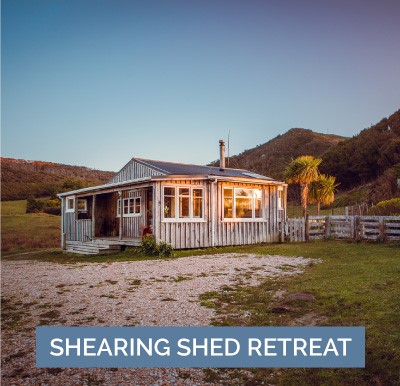 TE HAPU Shearing Shed Retreat holiday accommodation in Golden Bay, New Zealand