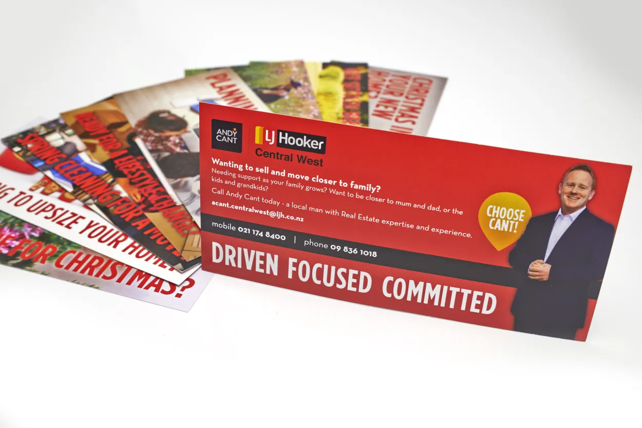 Andy Cant Real Estate Promotional Mailers