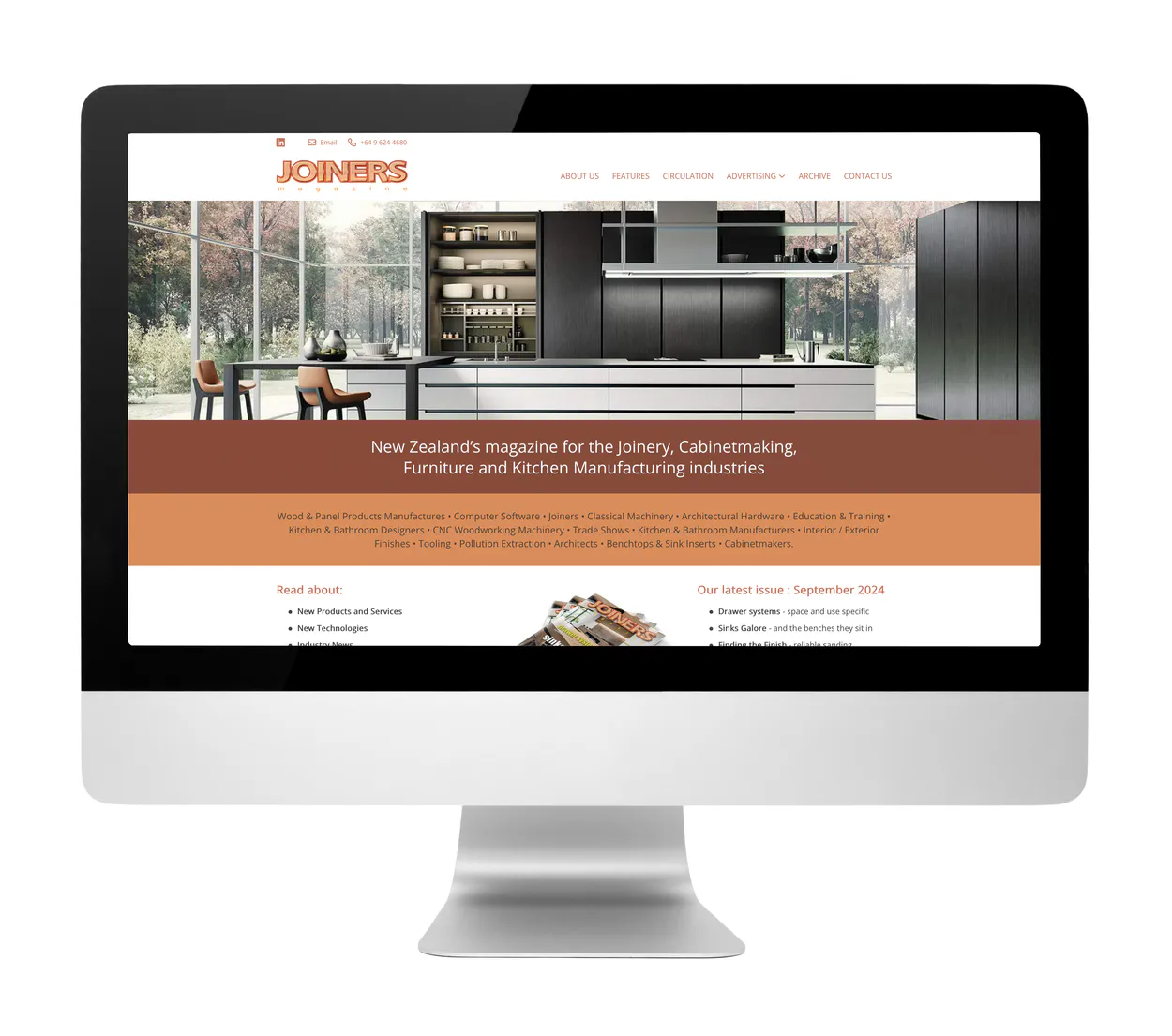 Joiners Magazine Website