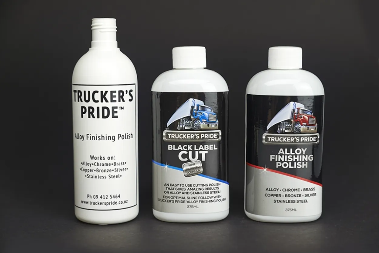 Trucker's Pride New Labels with Original Bottle