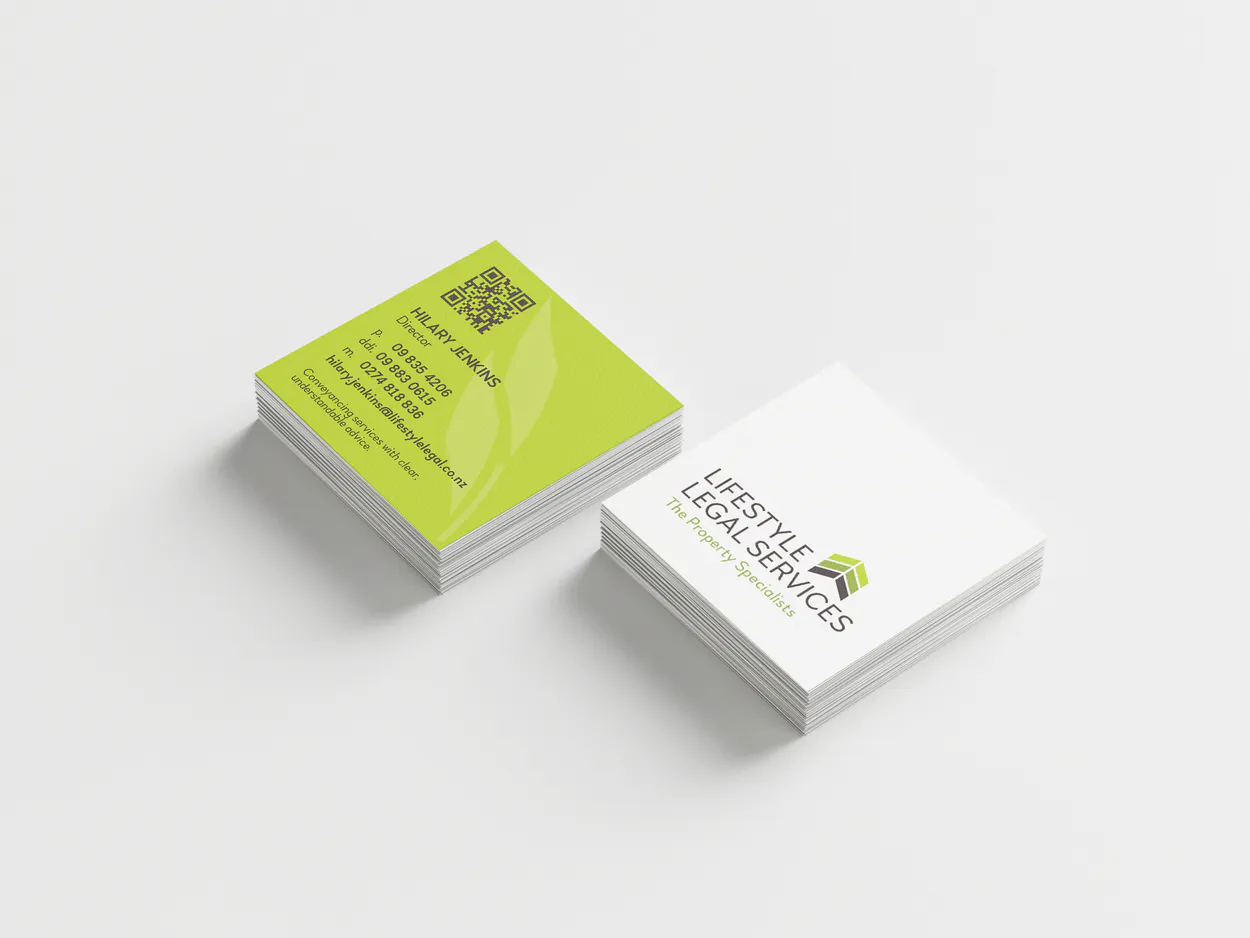 Lifestyle Legal New Business Cards 2025