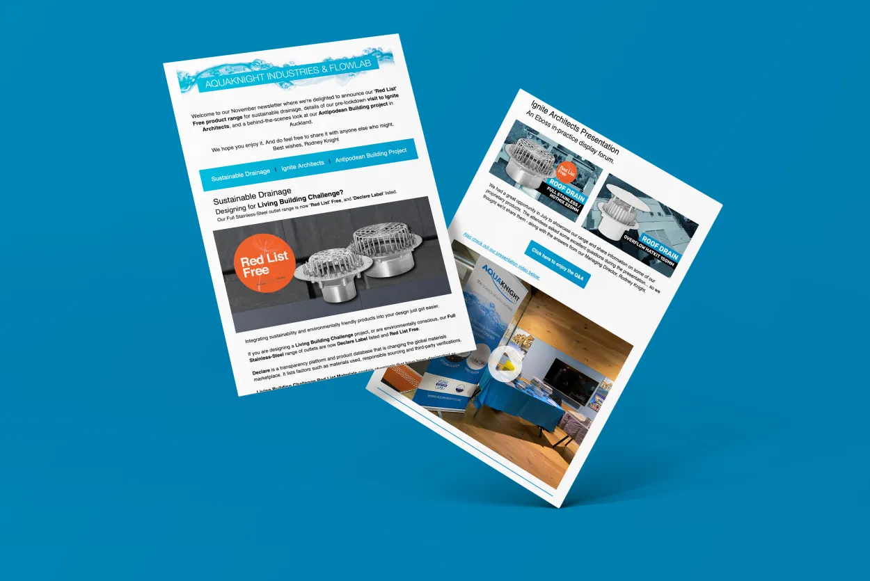 Aquaknight Electronic Newsletter