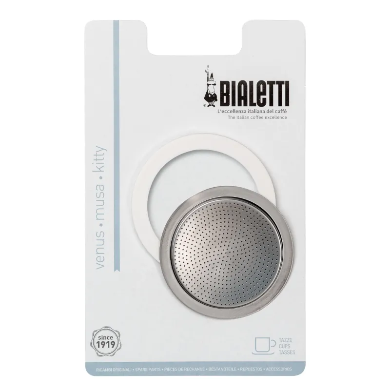 Bialetti Seal & Filter Pack - Stainless Steel