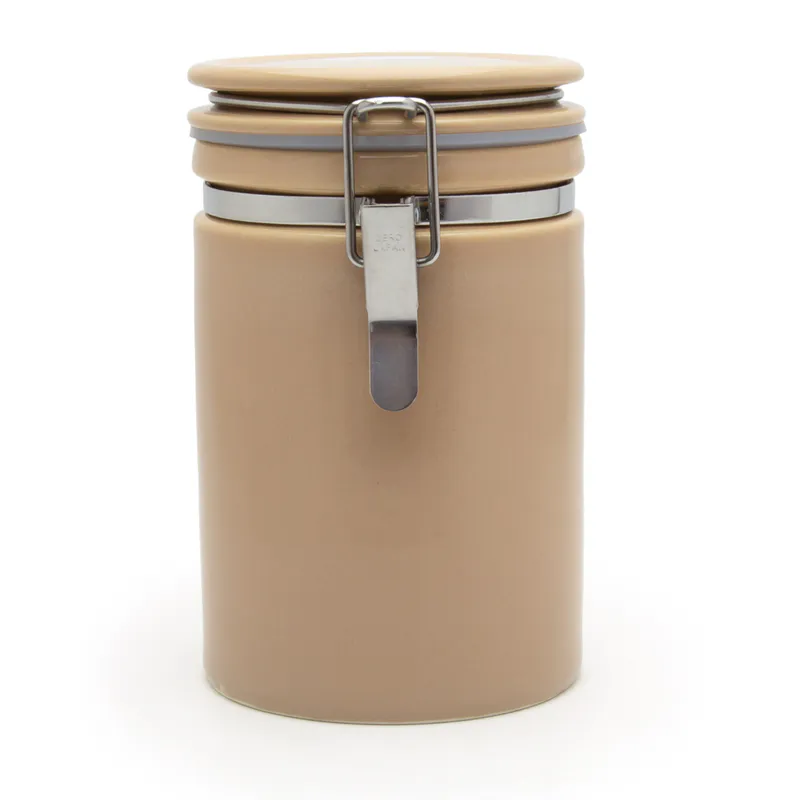 Zero Japan Coffee Canister in Silky Natural Beige
