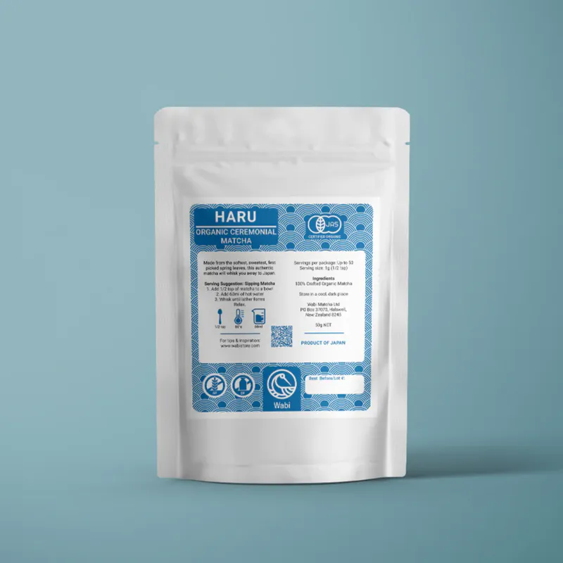 Vibrant, stone-milled matcha from Uji, Japan – certified organic and perfect for your daily ritual.