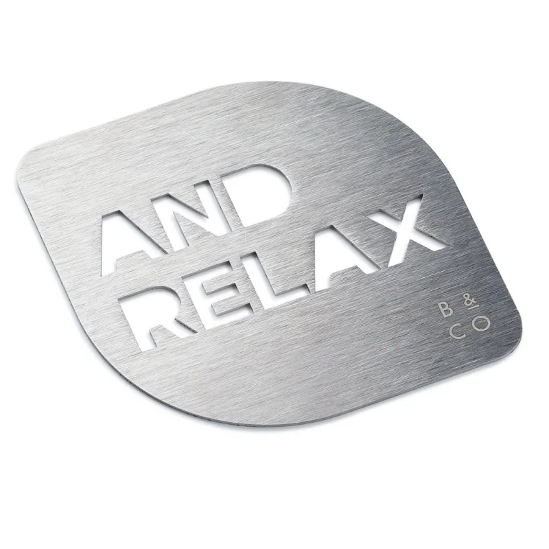 Barista & Co Cocoa Stencil - And Relax