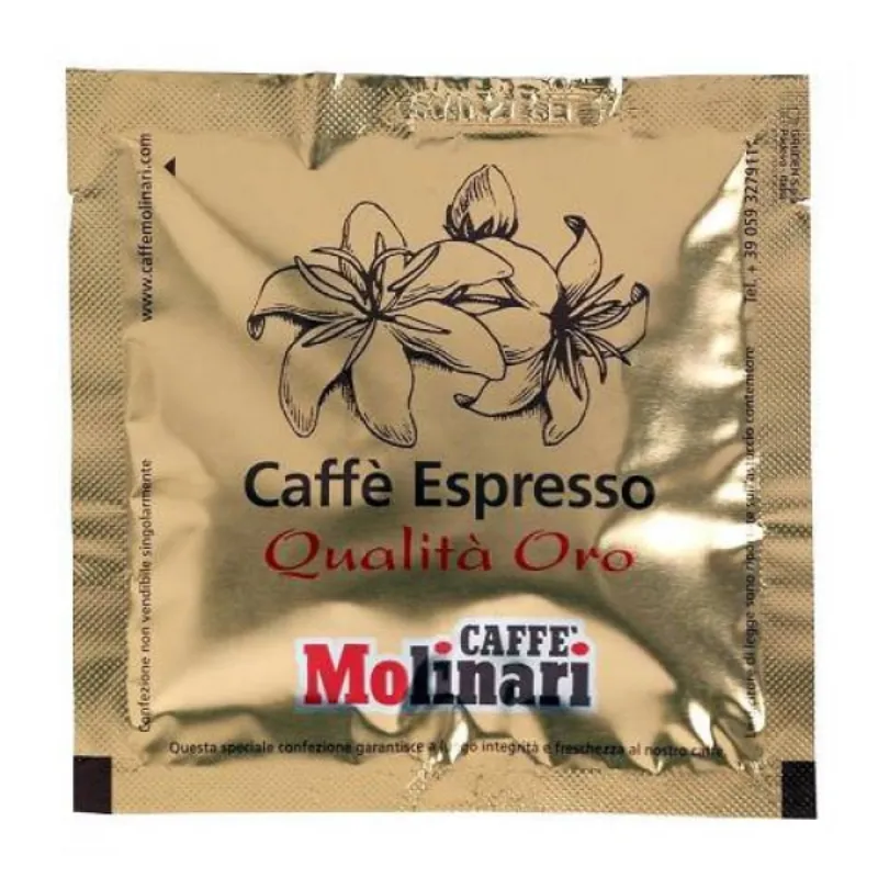 Caffe Molinari Oro Espresso 7gm Coffee Pods