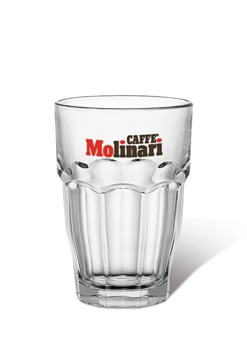 Caffe Molinari Latte Glass 370ml