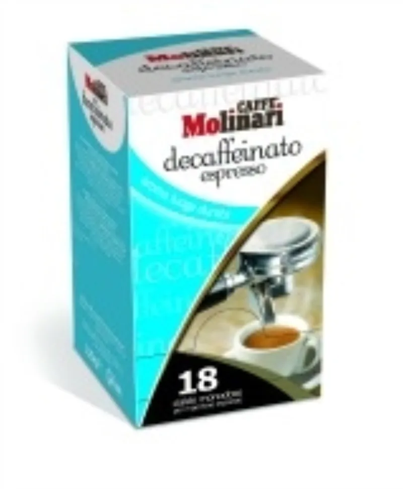 Caffe Molinari L'Espresso Decaffeninato Coffee Pods