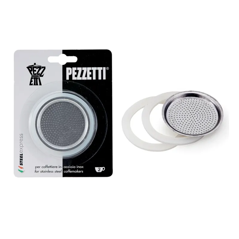 Pezzetti SteelExpress Stainless Steel replacement seal and filter kit