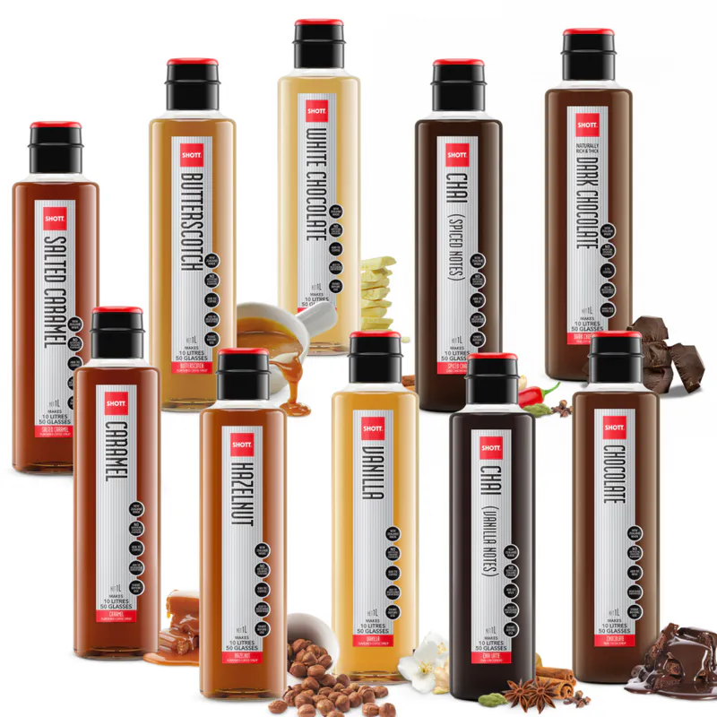 Shott Syrup 1L Range