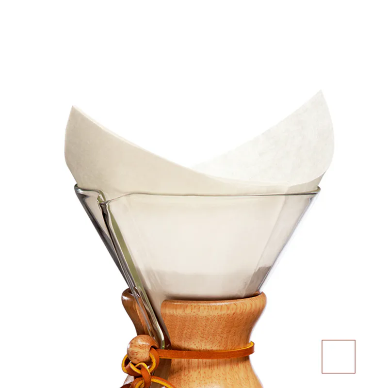Chemex Paper Filter Square with Chemex 6 Cup