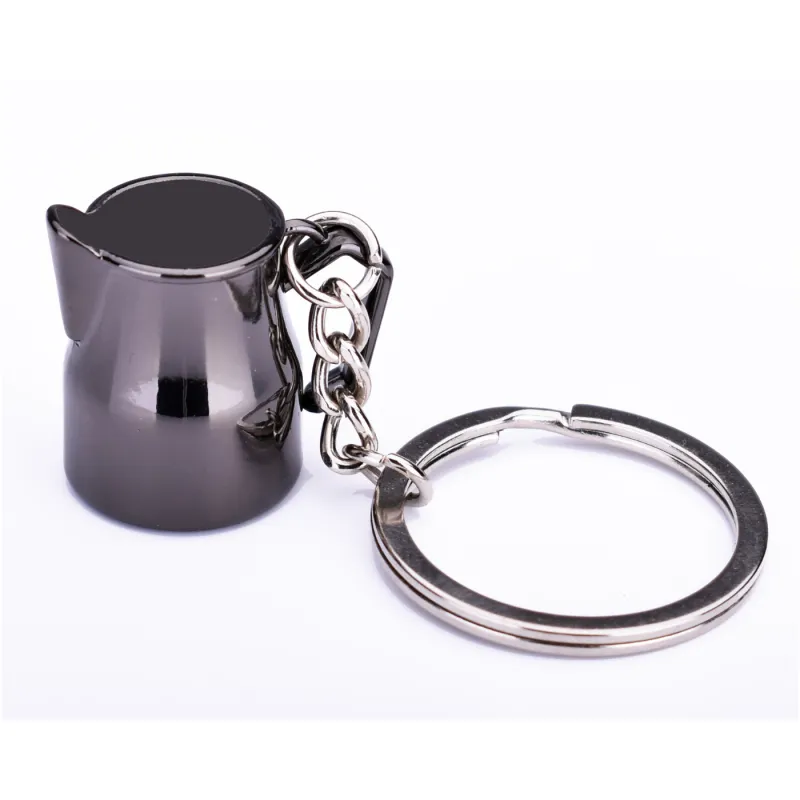 Joe Frex Keyring - Milk Pitcher Black