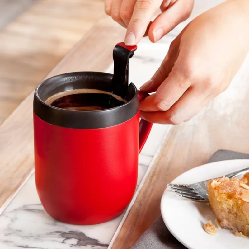 Zyliss Hot Mug French Press during brewing