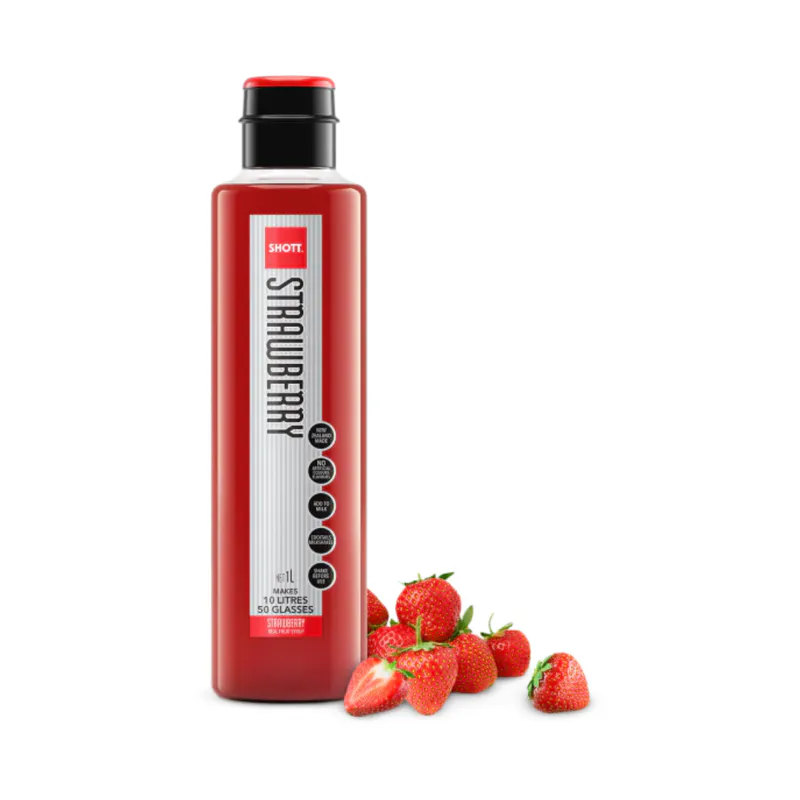 Shott Strawberry Syrup - 1L