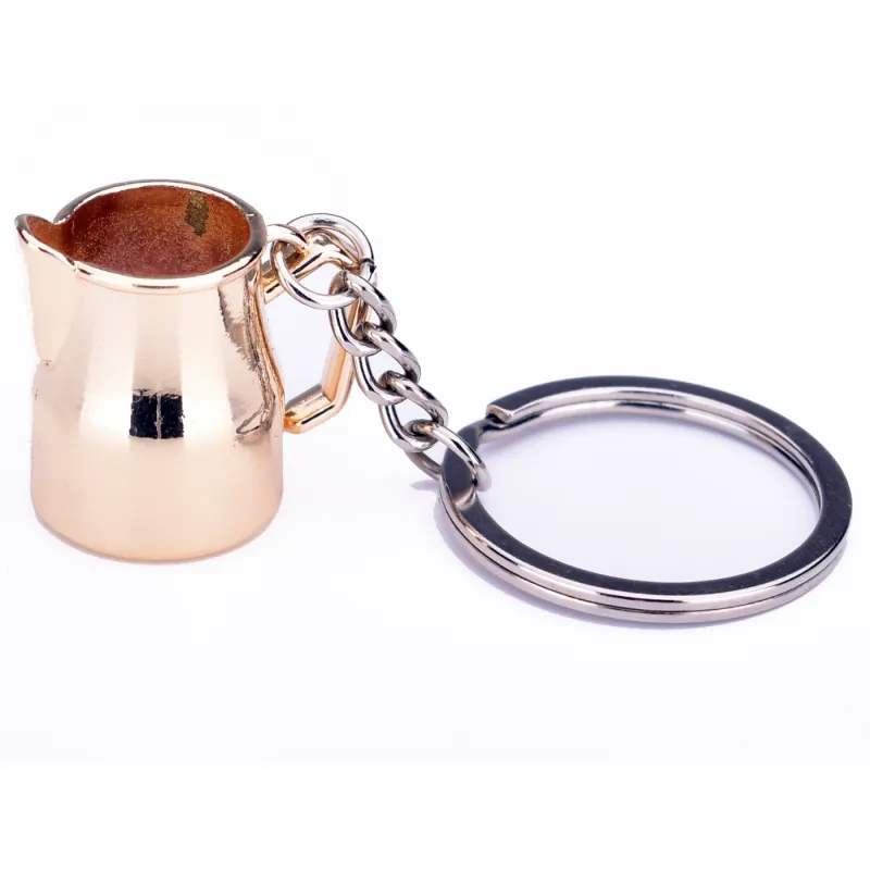 Joe Frex Keyring - Milk Pitcher Gold