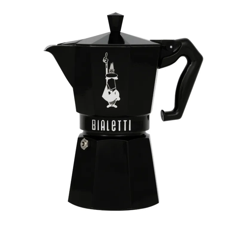 Moka Exclusive Black - 6 Cup