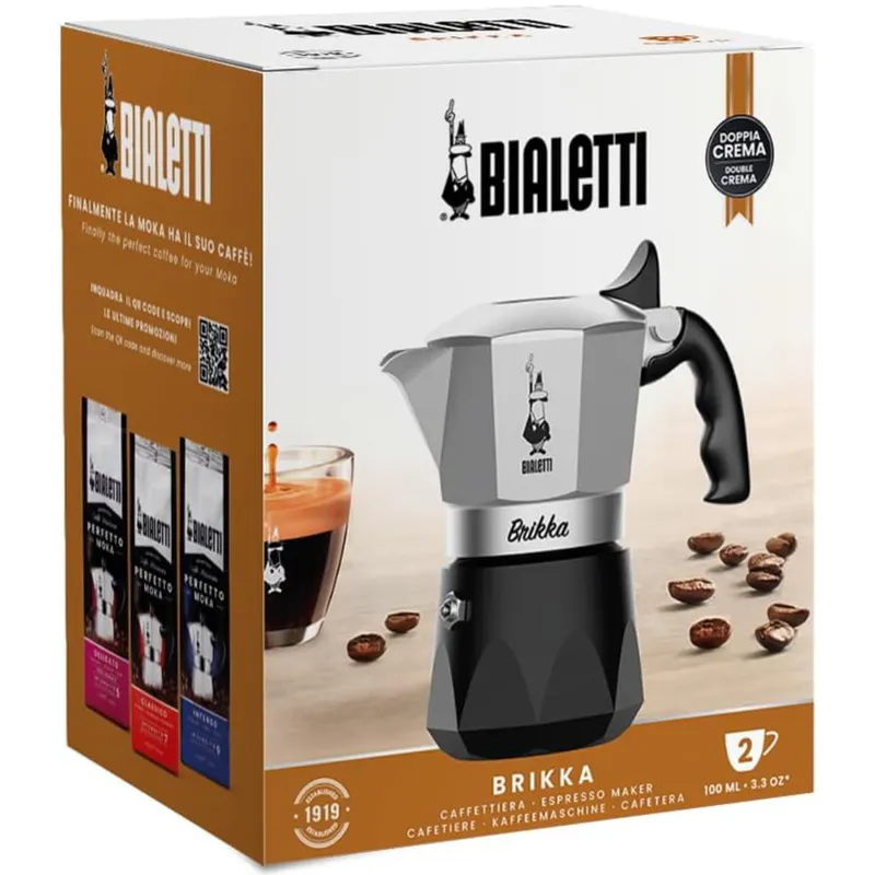 Bialetti Brikka 2 Cup Box
