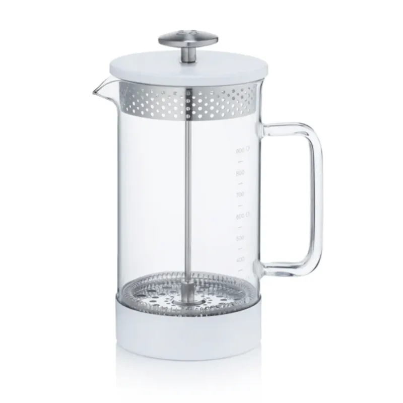 Barista & Co Core Coffee Press - White