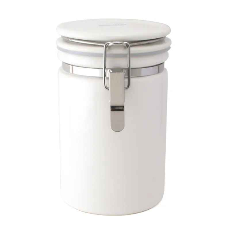 Zero Japan Coffee Canister in White
