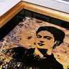 An Italian gold frame really enhances this screen print