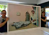 Framing large format photography