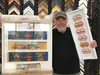 Pic with his jam labels