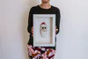Presenting this object in a chunky box frame looks amazing