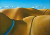 A limited edition print of the water race from Patearoa by Michael Smither, available at The Little Gallery Tairua