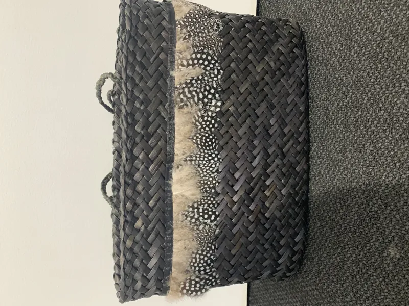 Brown Kete with Feathers