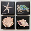 Original Acrylic Mini Canvases painted in Kiwiana and coastal themes by Sue Foster, available at The Little Gallery Tairua