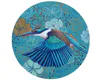 A limited edition print of a Kotare (NZ Kingfisher) in flight by Jo Gallagher, available at The Little Gallery Tairua