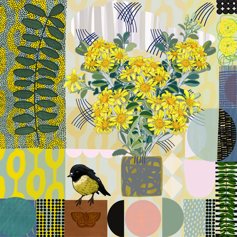 Ngirungiru - A Limited Edition fine art print by New Zealand artist Jane Galloway, available at The Little Gallery Tairua