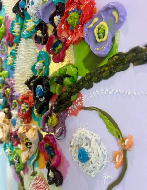 An original mixed media painting by Artist Collie Crawford available at The Little Gallery in Whangamata and Tairua