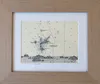 An Ink on Marine Chart drawing by Joanne Mahoney, available at The Little Gallery Whangamatā