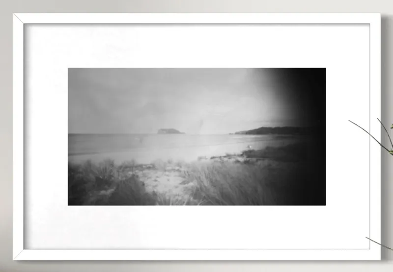 A limited edition pinhole camera print by Lena McKillop, available at The Little Gallery Tairua
