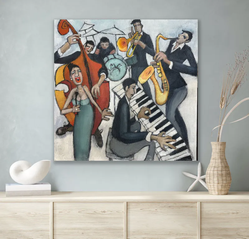 An original mixed media painting by Artist Heather Leonard, available at The Little Gallery Whangamata and Tairua