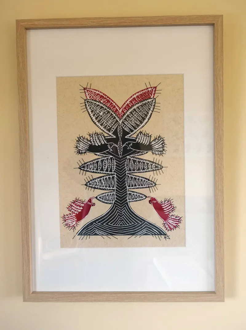 Family Gathering Framed