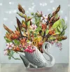 A Limited Edition fine art print of Flax and Silvereye birds by New Zealand artist Jane Galloway, available at The Little Gallery Tairua