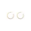 Kina Hoop Earrings, $150