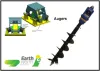 Earthworm attachments and augers at Thwaites Diesel Nelson