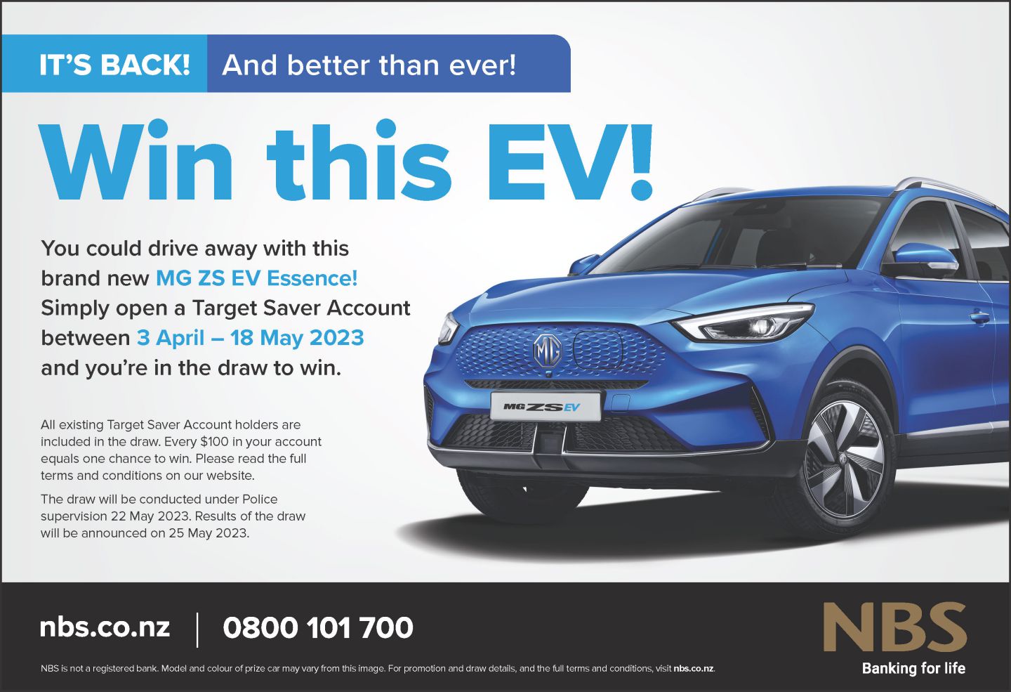 Win a EV with NBS