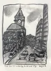 The ferry building, Auckland City, 270 x 355mm