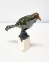Birdie, ceramic glaze