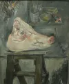 Pigs Head on Trestle, 680 x 830mm, framed