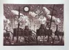 Bones poles and wires, 18/20, Etching with aquatint, 890 x 660mm