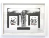 Crucifixion, 2011, Graphite and oil on paper, 840 x 1130mm (framed)