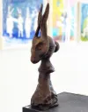 I am Hare, bronze, (h) 420mm, ed 1/6
